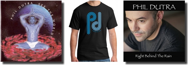 phil dutra, t-shirt, CD